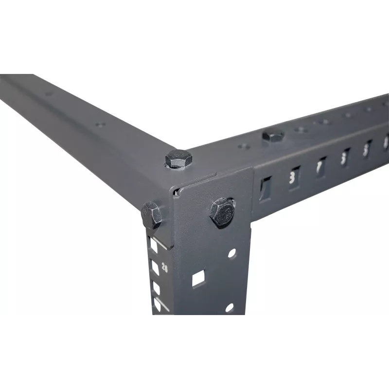 Intellinet 19 inch Rack Δικτύου – Open Frame (4-Post), 26HE, μαύρο, επίπεδη συσκευασία, έως 360 kg