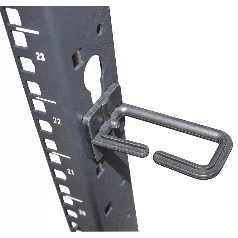 Intellinet 19 inch Rack Δικτύου – Open Frame (4-Post), 26HE, μαύρο, επίπεδη συσκευασία, έως 360 kg