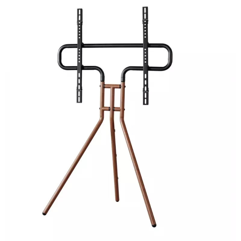 Hama Easel Design 190,5 cm (75 inch) Μαύρο, Καρυδιά