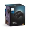 Philips Hue Secure 49267700 ενσύρματη κάμερα ασφαλείας IP, 1080p, Wi-Fi, ανίχνευση κίνησης, αμφίδρομος ήχος, μαύρη