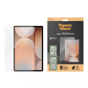 Μεμβράνη προστασίας οθόνης PanzerGlass για Samsung Galaxy Tab S9 / S9 FE / S10 FE — σκληρυμένο γυαλί, PET, σιλικόνη, διαφανές, Ultra‑Wide Fit
