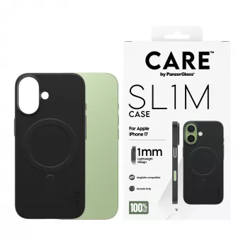 Θήκη προστασίας PanzerGlass SL1M με MagSafe για iPhone 17, μαύρη