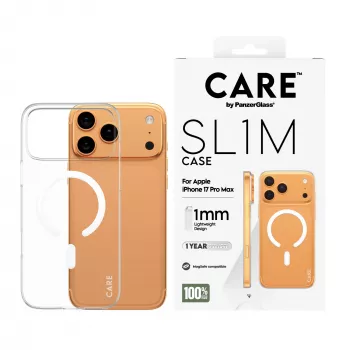 Θήκη προστασίας PanzerGlass CARE™ SL1M διαφανής με MagSafe για iPhone 17 Pro Max