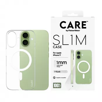 Θήκη προστασίας PanzerGlass CARE™ SL1M διαφανής με MagSafe για iPhone 17