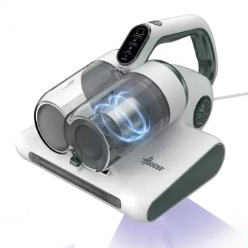Hoover HMC510UV 011 επαναφορτιζόμενη σκούπα χειρός φασκόμηλο, λευκή χωρίς σακούλα