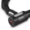 Hama 00178138 Κλείδωμα ποδηλάτου μαύρο 1200 mm κλειδαριά αλυσίδας