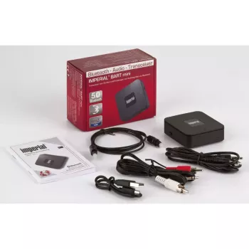Imperial BART mini Bluetooth 5.0 πομπός/δέκτης, μαύρο