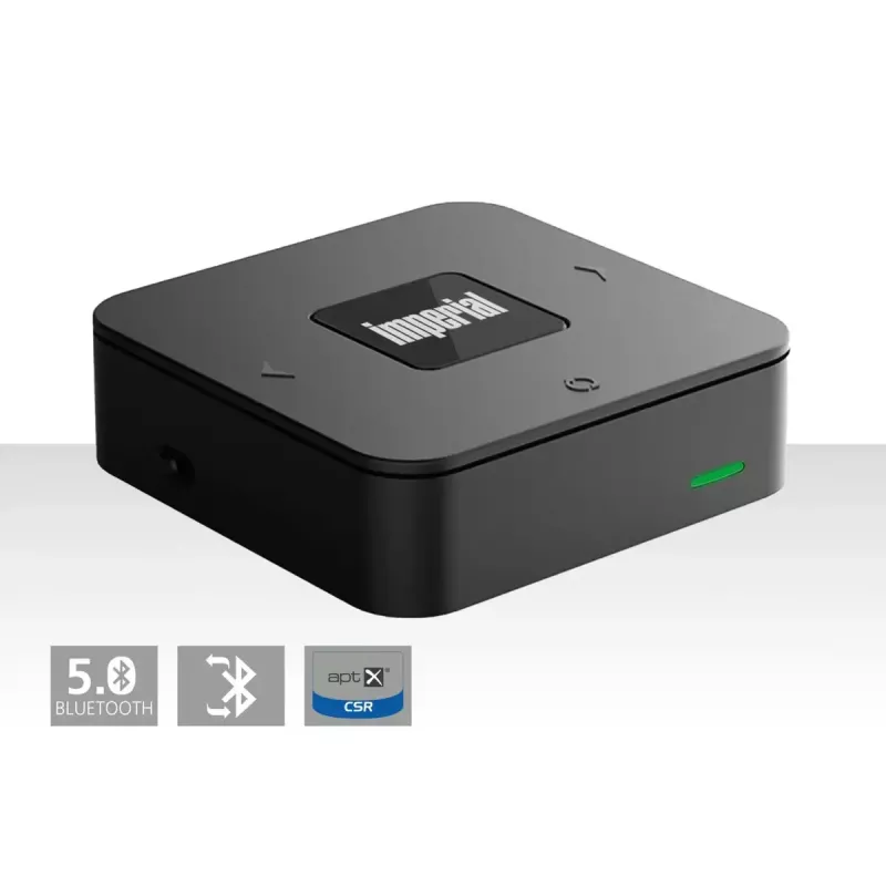 Imperial BART mini Bluetooth 5.0 πομπός/δέκτης, μαύρο