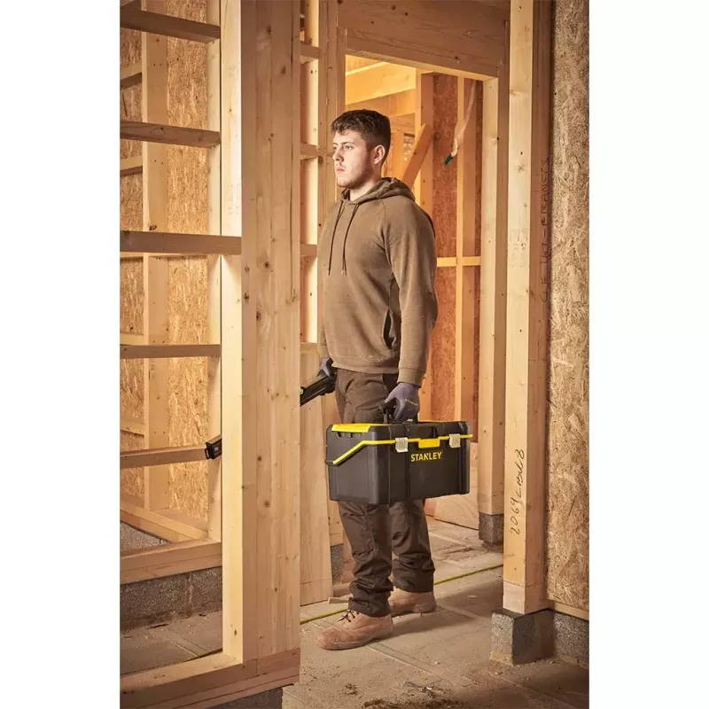 Βαλίτσα σκληρή Stanley STST83397-1 πλαστική 22 kg μαύρο κίτρινο