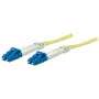 Intellinet καλώδιο patch οπτικών ινών, OS2, LC/LC, 5 m, κίτρινο, duplex, singlemode, 9/125 µm, LSZH, ίνα, εφ' όρου ζωής εγγύηση