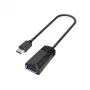 Hama 00200312 Προσαρμογέας USB Type-A USB Type-C Μαύρο