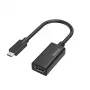 Hama 00205160 Προσαρμογέας γραφικών USB 4096 x 2160 Pixel Μαύρο