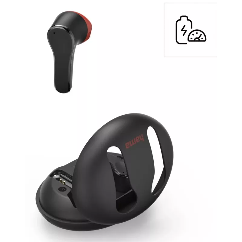 Hama Spirit Unchained Headset True Wireless Stereo (TWS) In-ear Κλήσεις/Μουσική Bluetooth Μαύρο