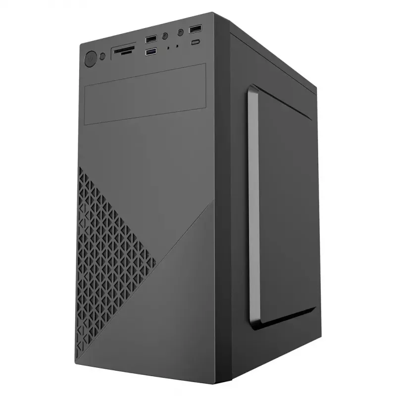Κουτί υπολογιστή Gembird CCC-FC-K170, mATX, μαύρο