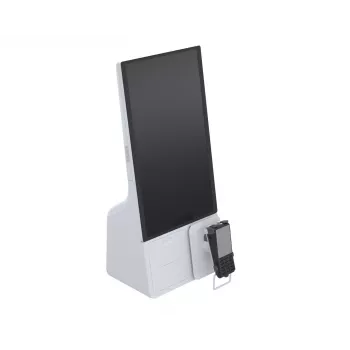 Ergonomic Solutions SpacePole Kiosk Μπροστινό πάνελ πληρωμής (DuraTilt) για Samsung 24 ιντσών Kiosk