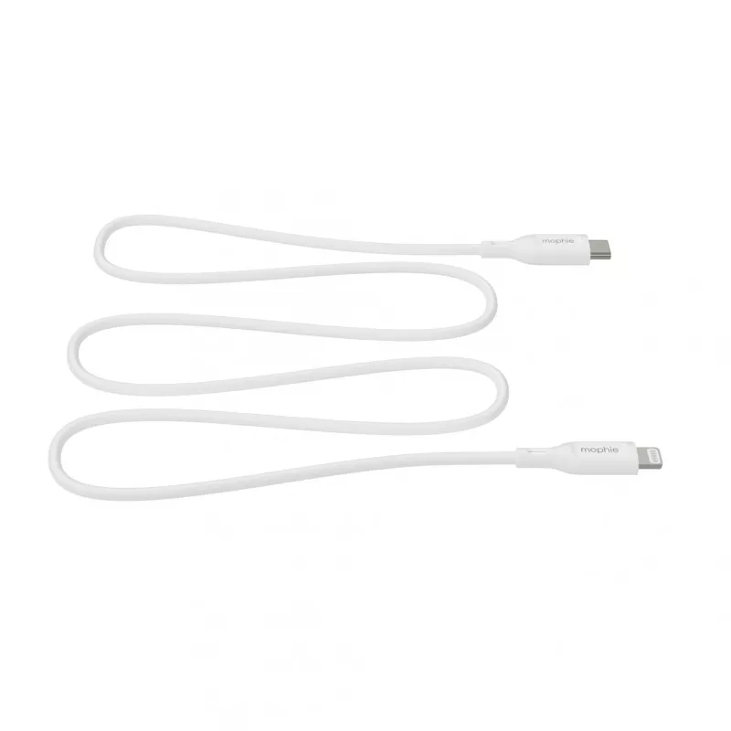 mophie essentials καλώδιο φόρτισης Lightning σε USB-C (1M) λευκό