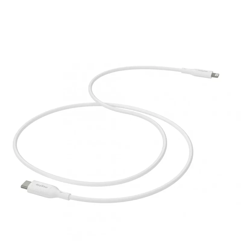 mophie essentials καλώδιο φόρτισης Lightning σε USB-C (1M) λευκό