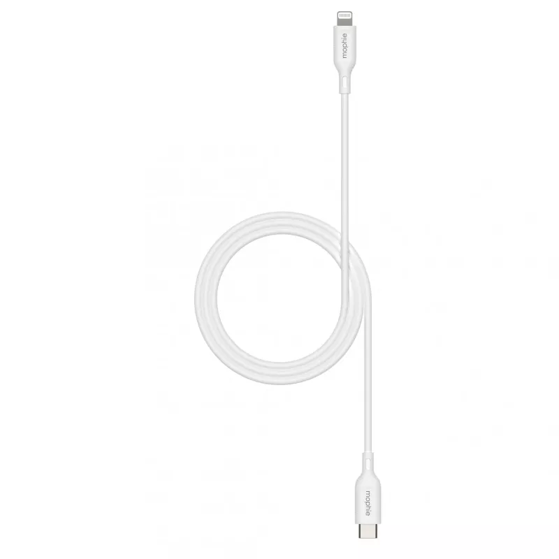 mophie essentials καλώδιο φόρτισης Lightning σε USB-C (1M) λευκό