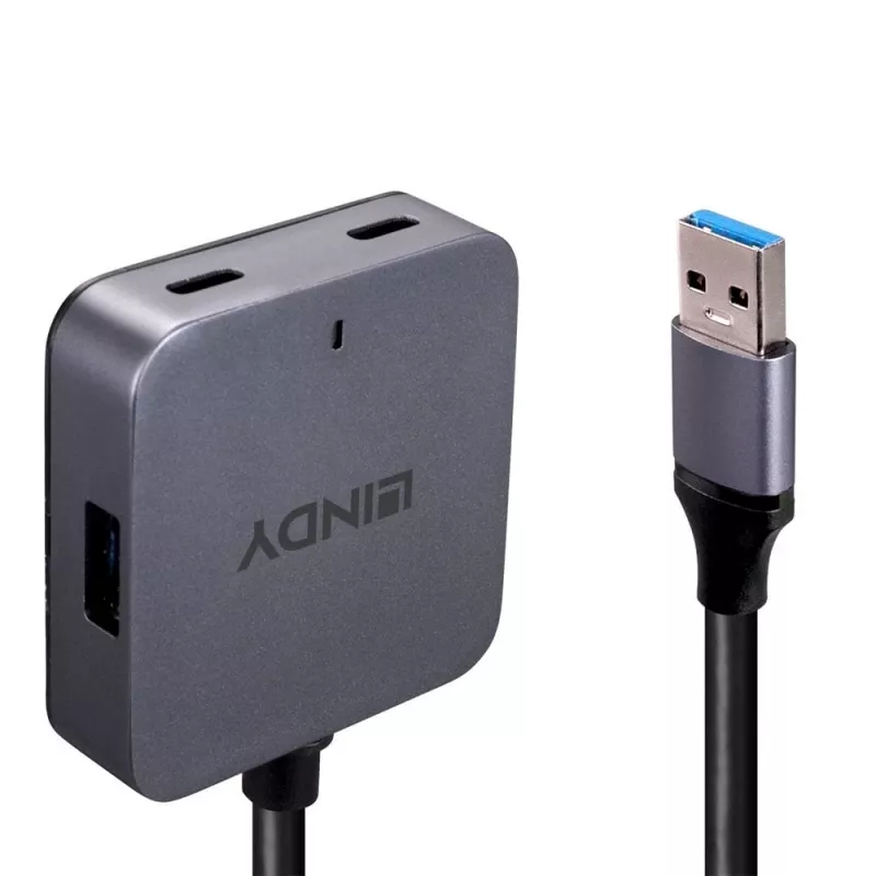 Lindy 5m USB 3.0 Hub 4 Ports