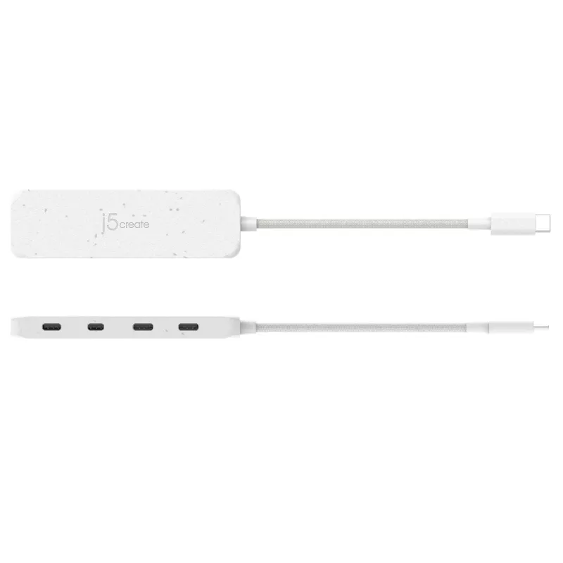 j5create φιλικό προς το περιβάλλον USB-C σε 4-Port Type-C Gen 2 Hub