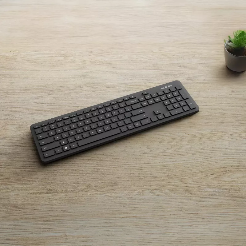 Incase Designed by Microsoft Ασύρματο πληκτρολόγιο Bluetooth Universal QWERTY Γερμανικό Μαύρο