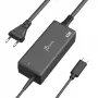 USB-C PD Τροφοδοτικό j5create JUP1265 — 65W, Εσωτερικού χώρου, Μαύρο, Πλαστικό, 118×32×50 mm (EU)
