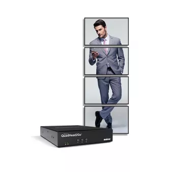 Matrox QuadHead2Go Q185 Πολυ-οθονικός Ελεγκτής Συσκευή / Q2G-DP4K2