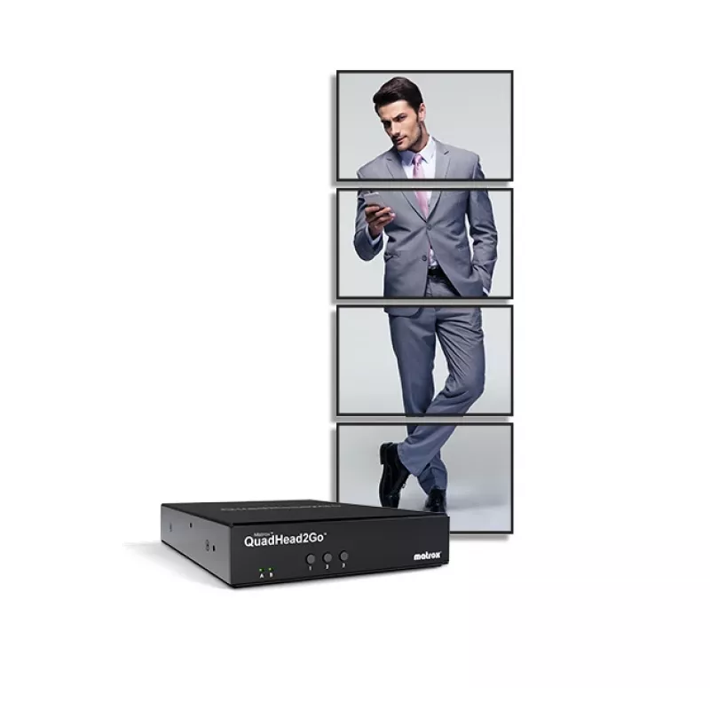 Matrox QuadHead2Go Q185 Πολυ-οθονικός Ελεγκτής Συσκευή / Q2G-DP4K2