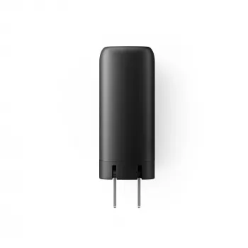 TARGUS 100W GaN Φορτιστής AC για φορητό υπολογιστή, smartphone, tablet – 1× USB-C, καλώδιο 2 m, Μαύρο