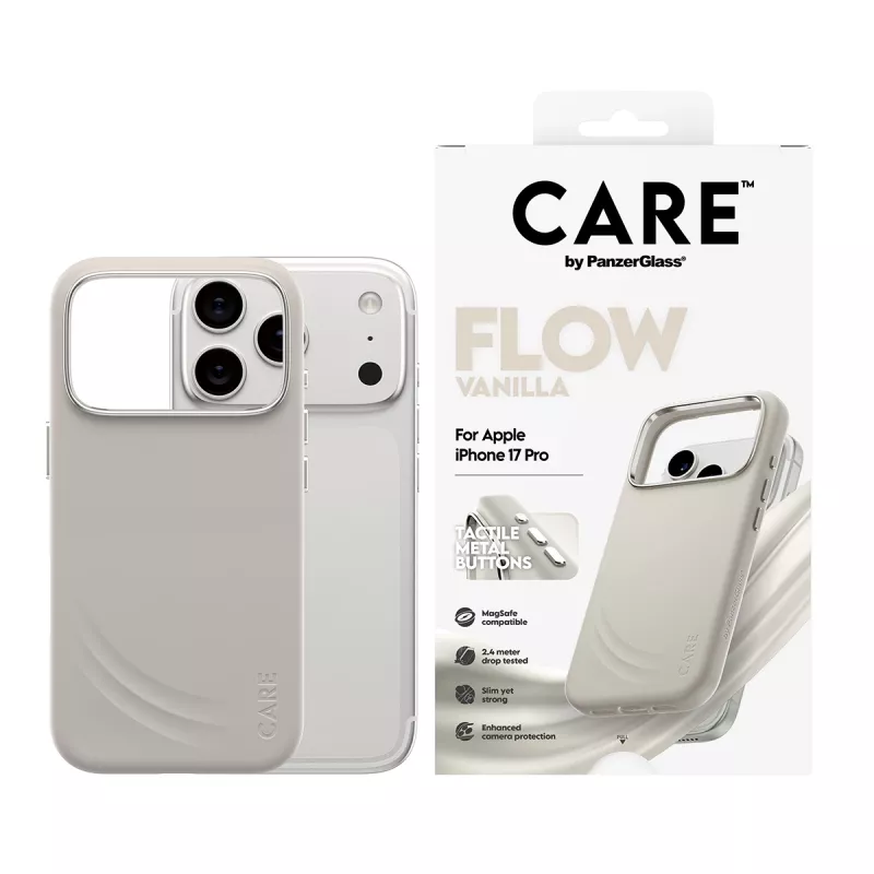 PanzerGlass CARE™ by ® Flow Case Vanilla με MagSafe iPhone 17 Pro
