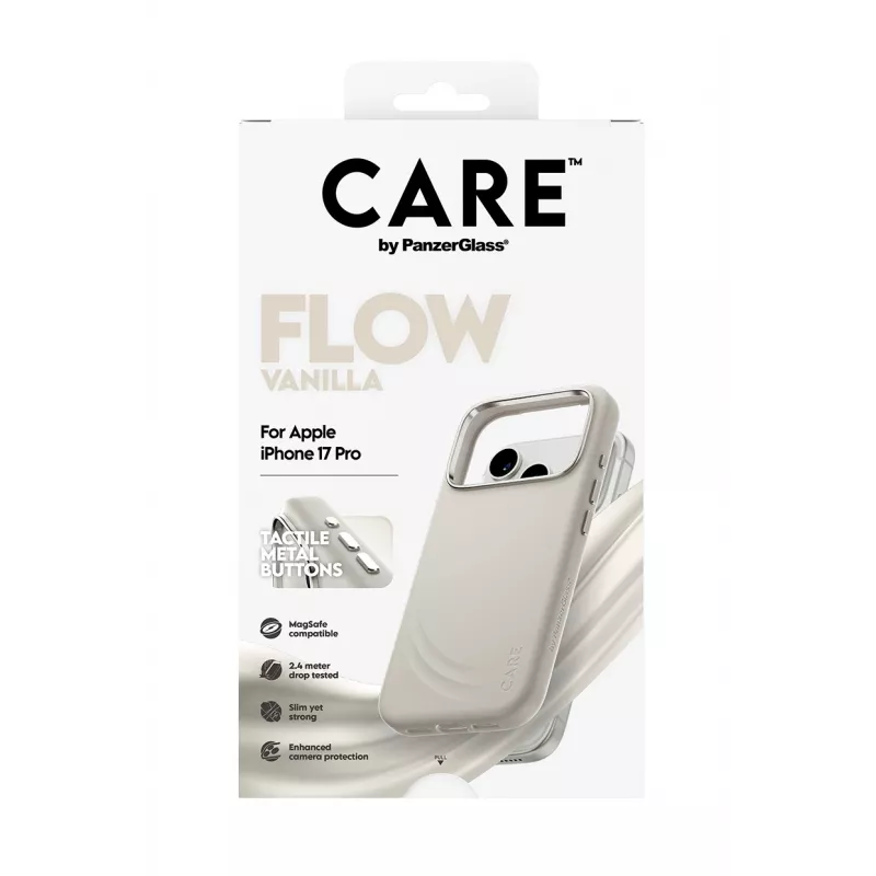 PanzerGlass CARE™ by ® Flow Case Vanilla με MagSafe iPhone 17 Pro