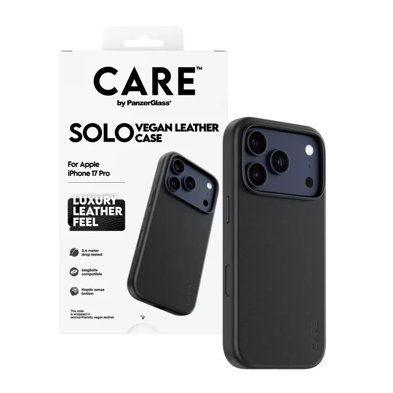 Προστατευτική θήκη PanzerGlass CARE™ Solo Case Μαύρο για iPhone 17 Pro