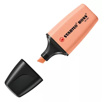 STABILO BOSS MINI μαρκαδόρος 6 τεμ. μύτη σφήνας πολύχρωμο