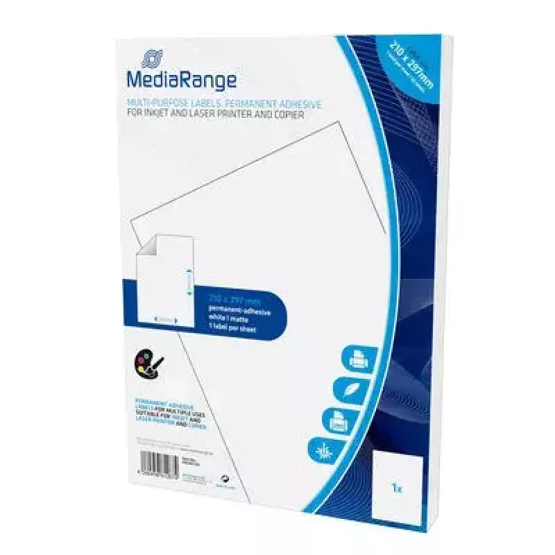 Αυτοκόλλητη ετικέτα MediaRange MRINK140