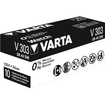Μπαταρία μίας χρήσης Varta V303