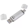 Hama FlashPen C-Laeta μονάδα flash USB 16 GB, USB 3.0 / USB Type-C, ασημί