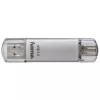 Hama FlashPen C-Laeta 00124162 μονάδα flash USB, 32 GB, USB 3.0 / USB Type-C, ασημί
