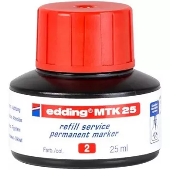 Μελάνι αναπλήρωσης μαρκαδόρου Edding MTK 25 κόκκινο 25 ml 1 τεμ.