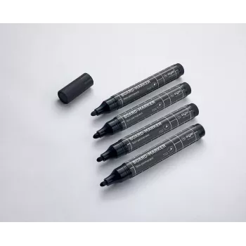 Μαρκαδόρος Sigel BA012 4 τεμ. Μαύρο