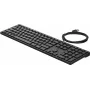 HP Wired Desktop 320K Πληκτρολόγιο — Full-Size USB, μεμβράνης, μαύρο