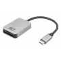 Αναγνώστης καρτών ACT AC7056 USB 3.2 Gen 1 Type-C Γκρι MicroSD SD