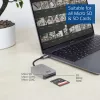 Αναγνώστης καρτών ACT AC7056 USB 3.2 Gen 1 Type-C Γκρι MicroSD SD