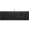 HP 125 Ενσύρματο πληκτρολόγιο Full-Size USB Μεμβράνης QWERTY Μαύρο