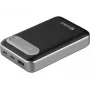 Sandberg Travel Powerbank 20000 PD35W, 20000 mAh, Πολυμερές λιθίου (LiPo), 3.7 V, Μαύρο, Ασημί
