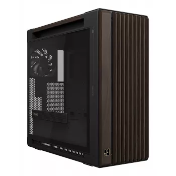 ASUS ProArt PA602 Wood Edition Modern Μαύρο - Tempered Glass Panel Midi Tower Μαύρο, Ξύλο