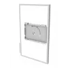 Peerless RMI3-FLIP2 Βάση οθόνης signage 165,1 cm (65 ίντσες) Λευκό