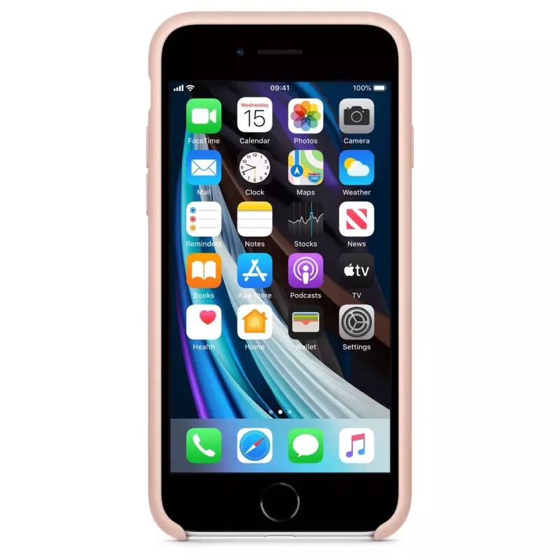 Θήκη Apple iPhone SE Silicone Case - Pink Sand