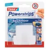 Tesa Powerstrips Waterproof Duo Γάντζος Wave, Λευκό