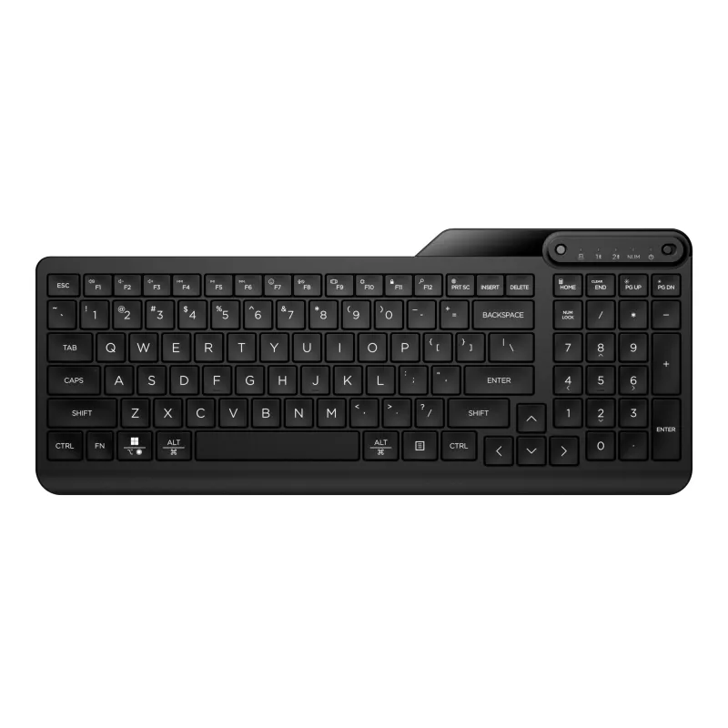 HP 475 Dual-Mode Multi-Device Compact Wireless Keyboard, διάταξη 2 ζωνών (7N7B9AA#UUW)