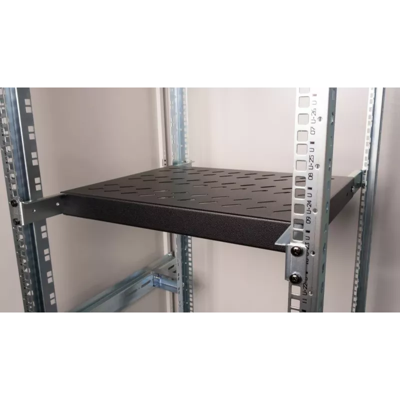Ράφι rack Equip Variable Shelf 19' 1U 350MM Μαύρο